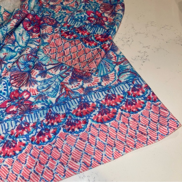 Lilly Pulitzer Higgs Hooded French Terry Swim Cover Up Tunic small - Picture 5 of 7